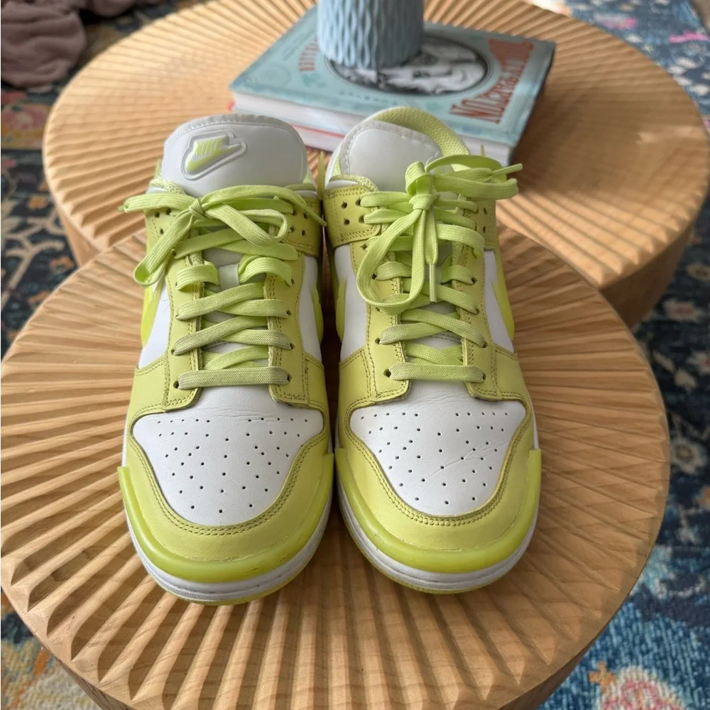 Nike Women's Dunk Low Twist Shoes - Light Lemon Twist size 11 Fun